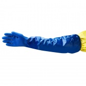 Ansell Alphatec 23-201 Elbow-Length PVC Gauntlet Gloves